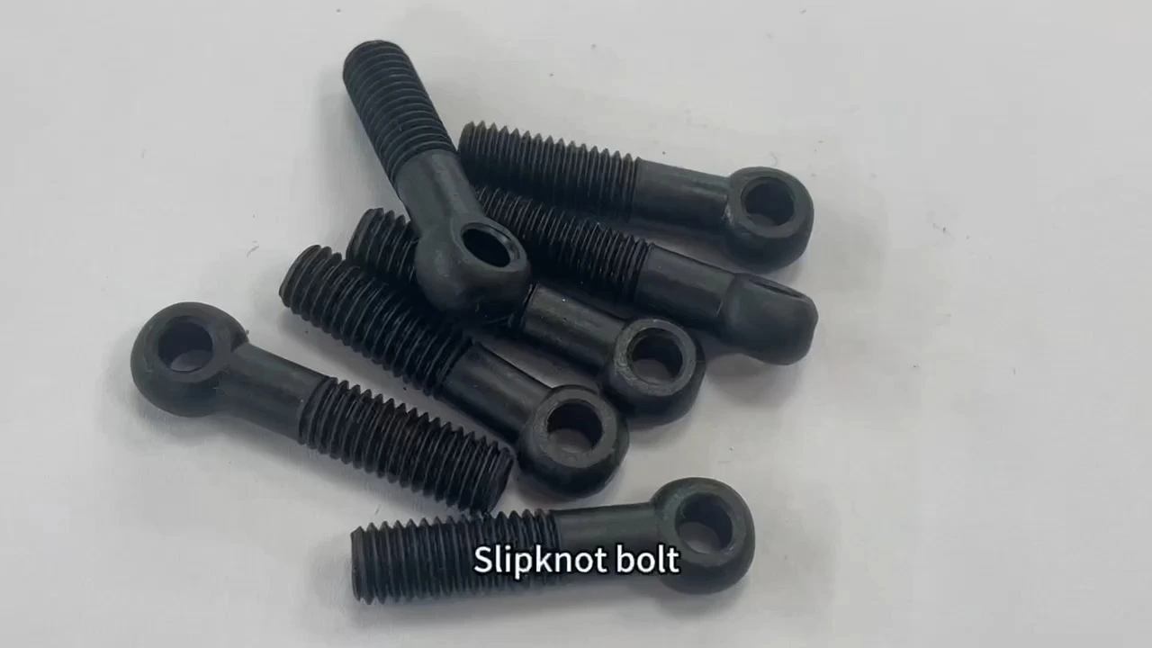 Boulon à nœud coulissant M5 M6 M8 M10 M12 GB798, anneau de levage noirci, œil de poisson avec échantillons gratuits 1