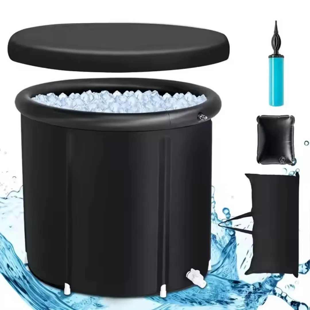 Baignoire à glace gonflable, nouvelle tendance, récupération, plongée froide, seau à glace, récupération d'athlète, baignoire de trempage Portable 1