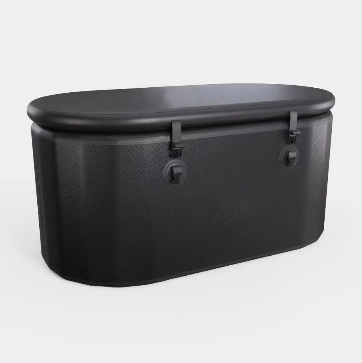 Baignoire de bain de glace ovale en gros pour athlètes, baignoire de récupération de glace, baignoire pliante de récupération d'athlète 3