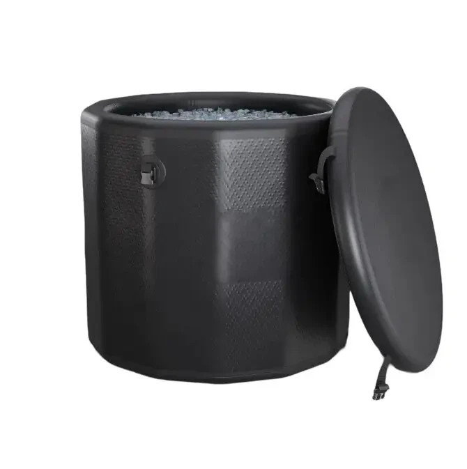 Baignoire gonflable de récupération d'athlètes de bain de glace de point de chute, dosette de bain de glace de récupération de bain de glace, baignoire de thérapie par le froid 1