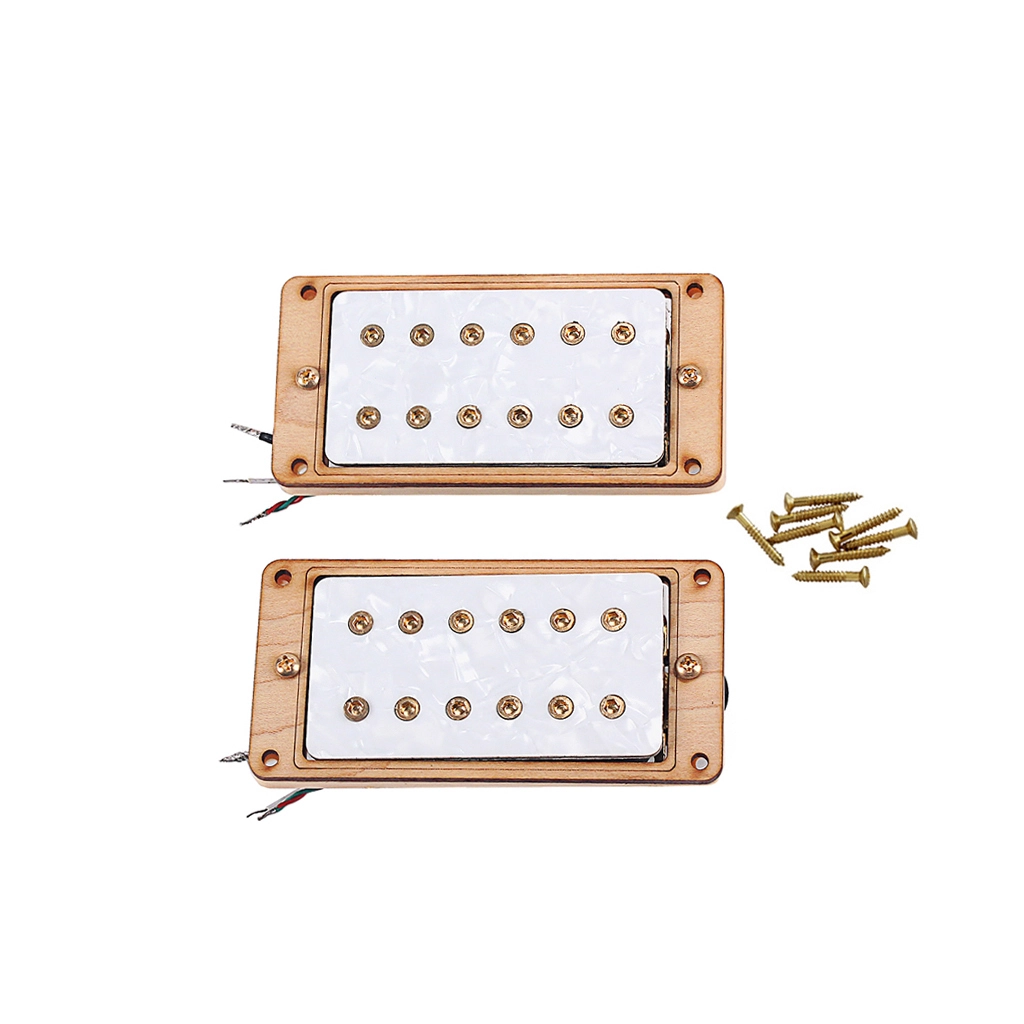Micros en érable à double bobine personnalisés, vente en gros, pour guitares électriques Epiphone 1