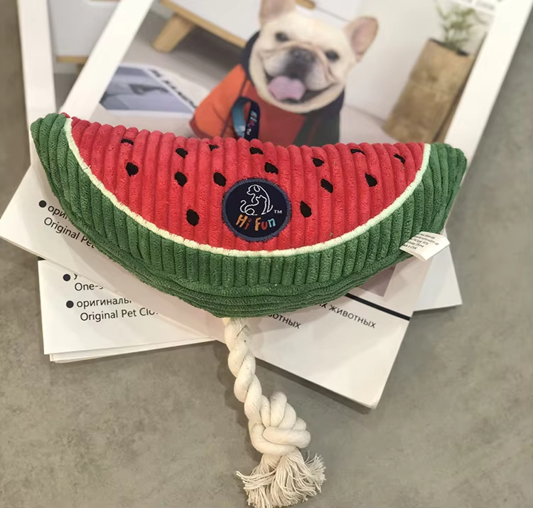 watermelon-2024 Custom durable interactive dog toy dog chew toys for dogs 1