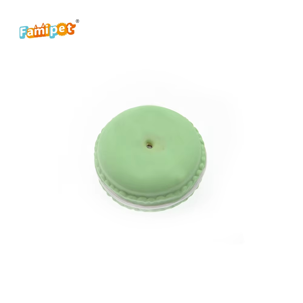 Green-Ultra-durable Innovational Fetch Toy Squeaky Dog Chew Toy 1