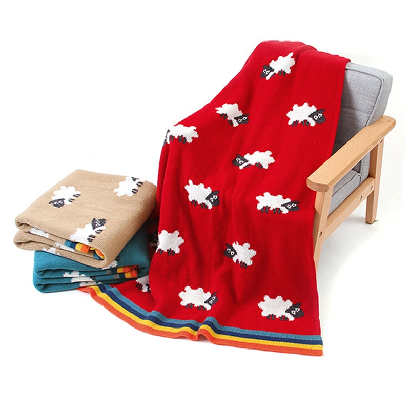 Diseño de oveja, manta suave para bebé, reversible, tela acogedora de primera calidad para la mejor comodidad para bebés, niños pequeños, recién nacidos, niños, niñas, cochecito de cuna unisex 1