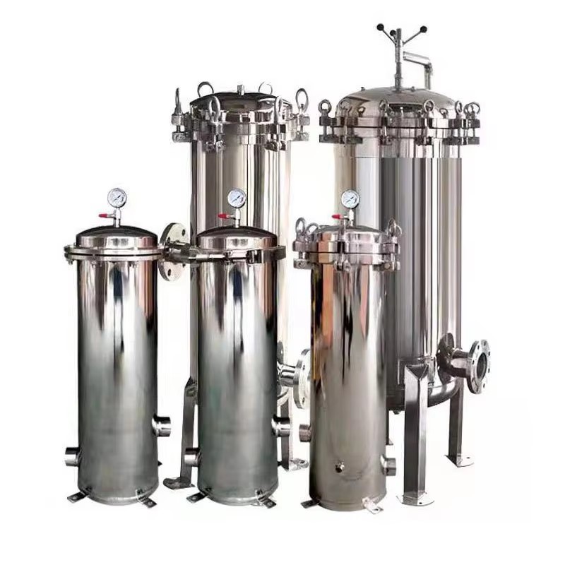 Mill Supply Front 304 Stainless Steel Precision Security Filter Core Housing Cell Industrial Underground Water Water Treatment 3