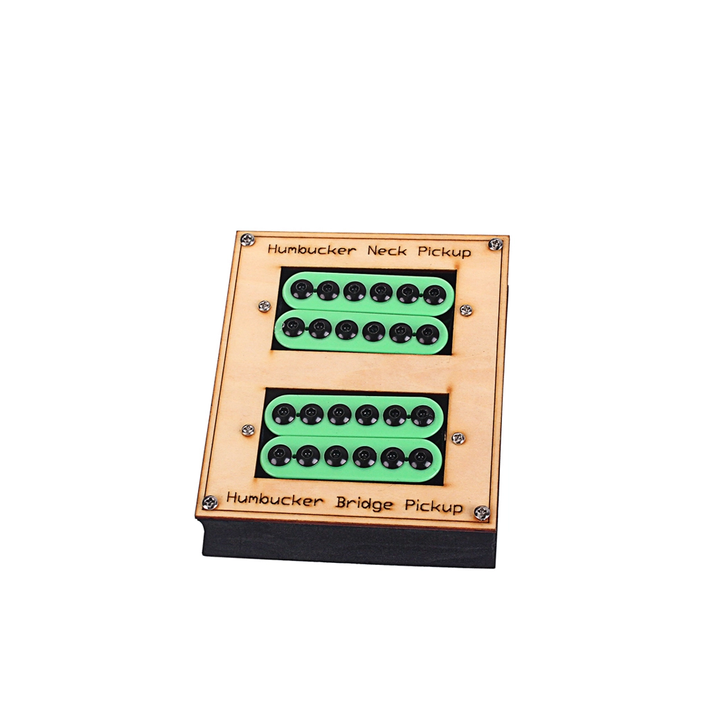 Wholesale customized green guitar pickups, ceramic magnet pickups for electric guitars 1