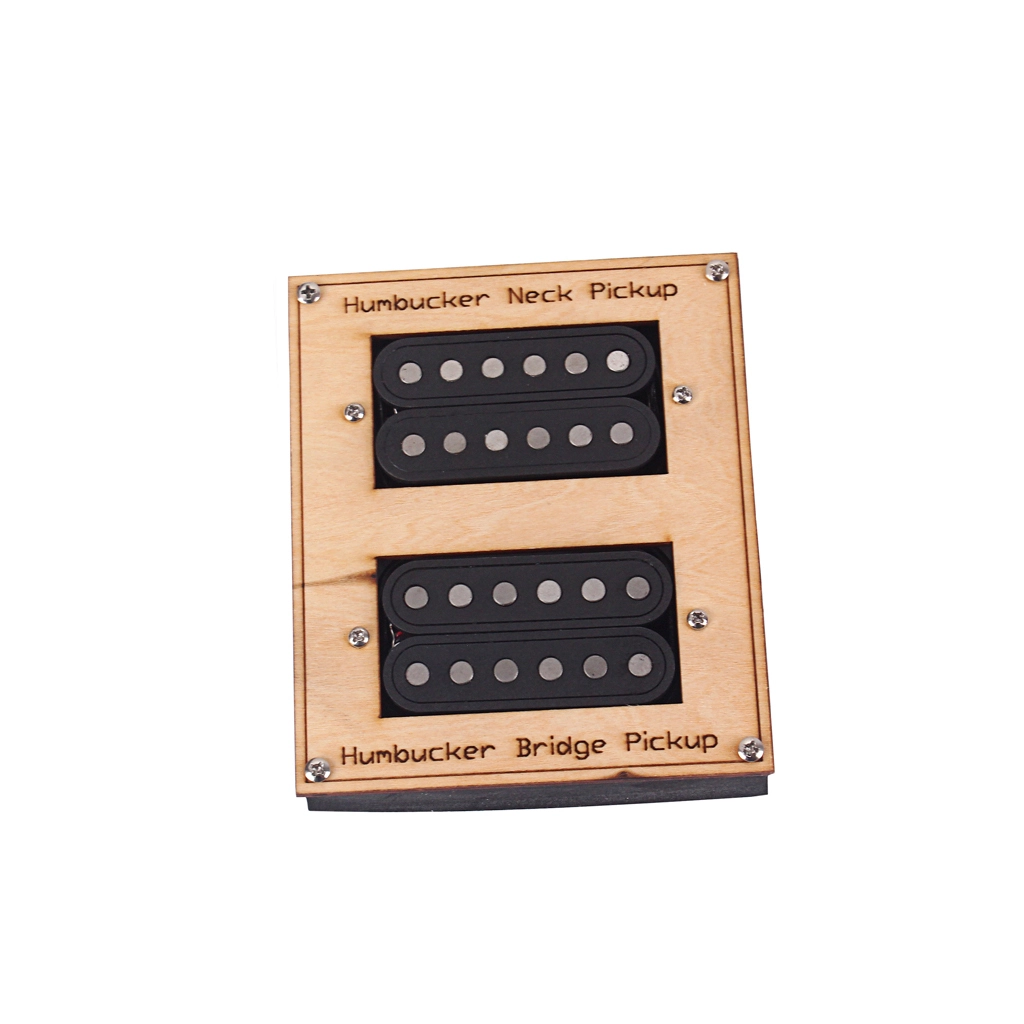 Personalización al por mayor de pastillas de cartón de acero de 6 cuerdas para guitarras eléctricas. 1