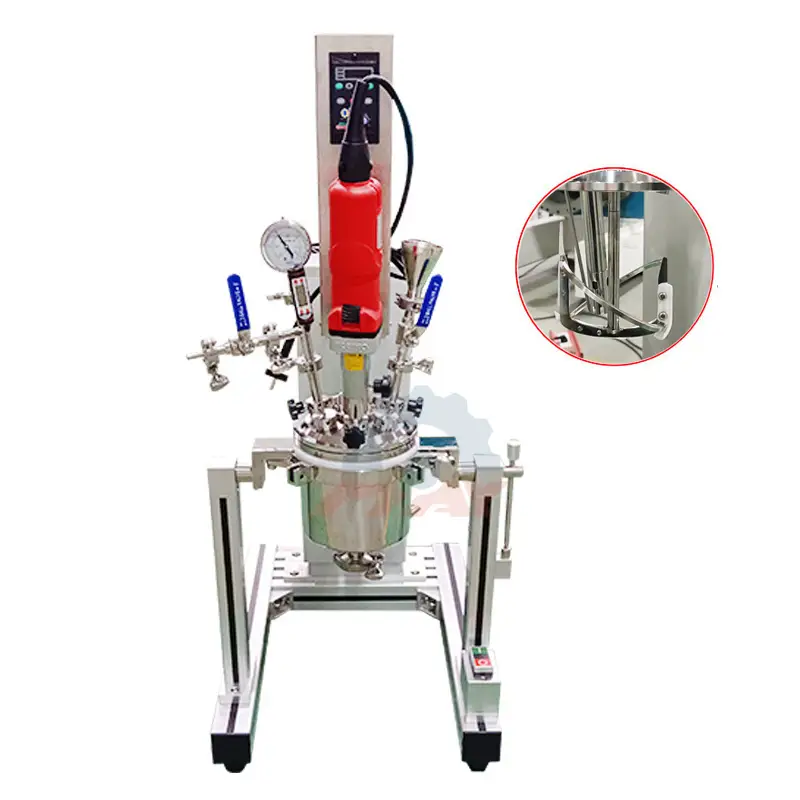 1L Laboratoarium Vacuüm Emulsje Reaktor 1