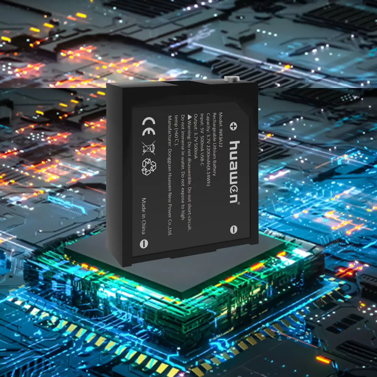 12v 12ah Battery - - Huawen 6