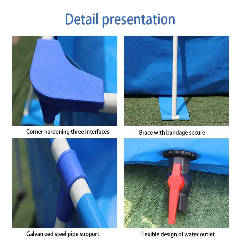 High Qualityinflatable Above Ground Pool for Swimming 3