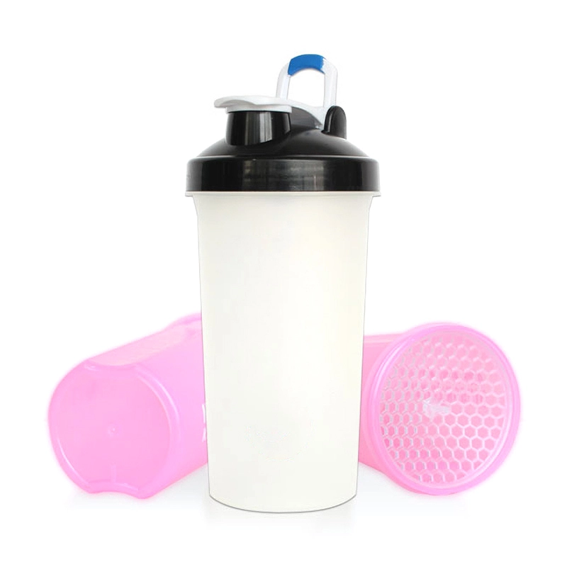 KingLine heiß verkaufte maßgeschneiderte Sport-Protein-Shaker-Flasche mit Sieb für Fitness 1