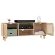 Wood Tv Stand Supplier Brown Box by Combohome 4