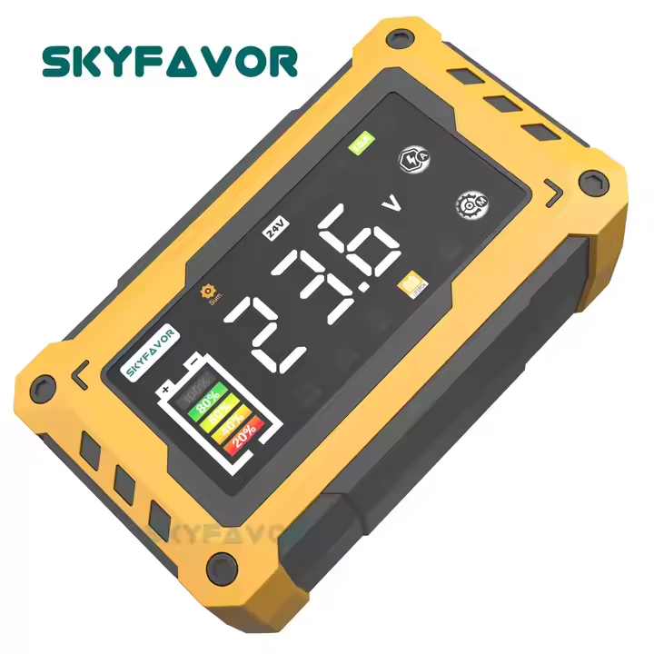 Universele vrachtwagen motorfiets auto acculader 12V 24V 25A smart stroom Verstelbare 12V 24V lifepo4 lood-zuur acculader 1