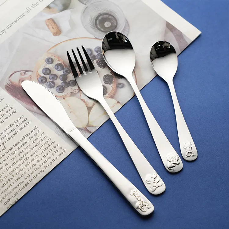 Durable Stainless Steel Childrens Utensils for Kitchen 5