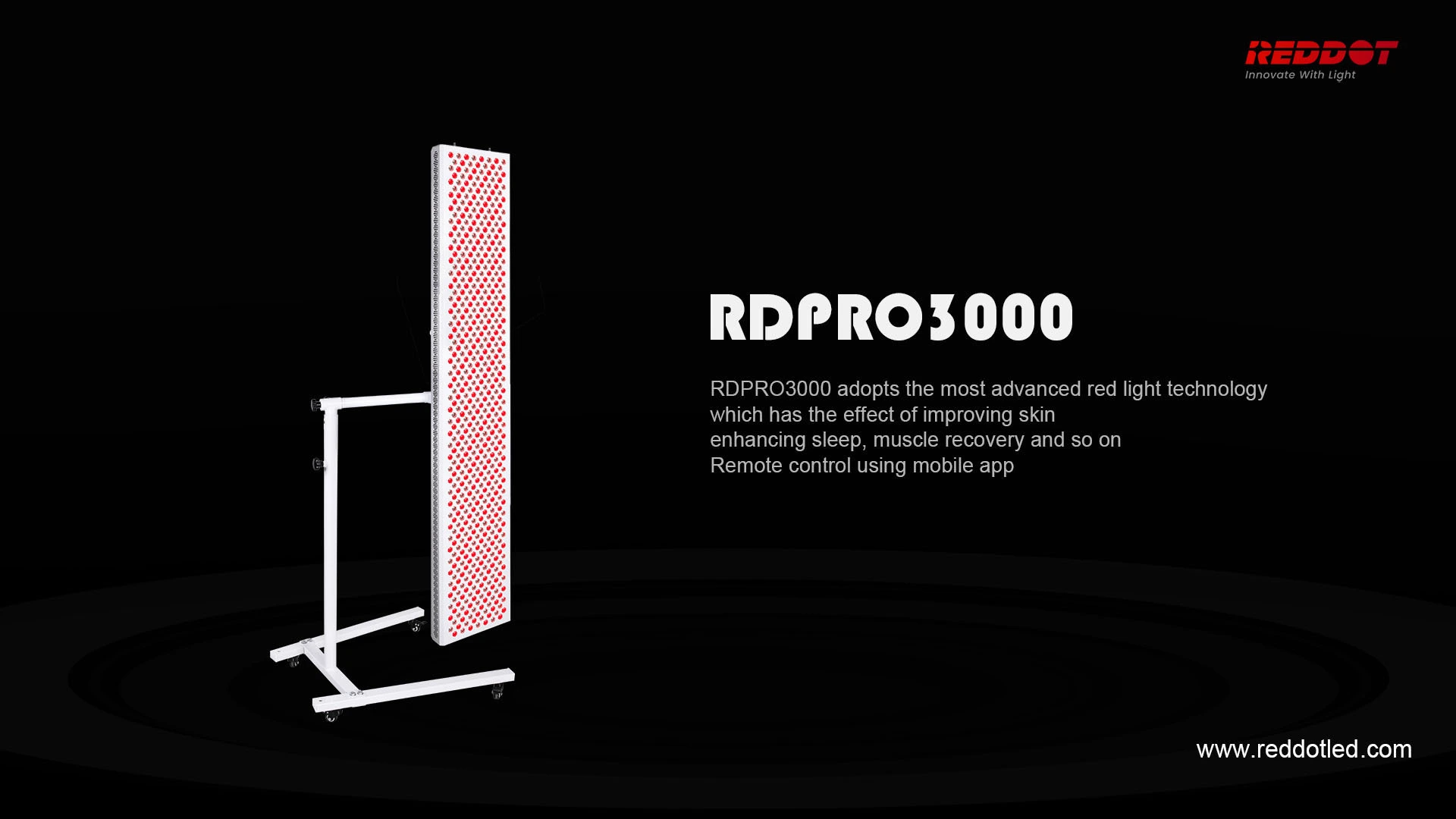 RDPro3000 Red Light Panel Full-Body Therapy for Professionals and Wellness 1