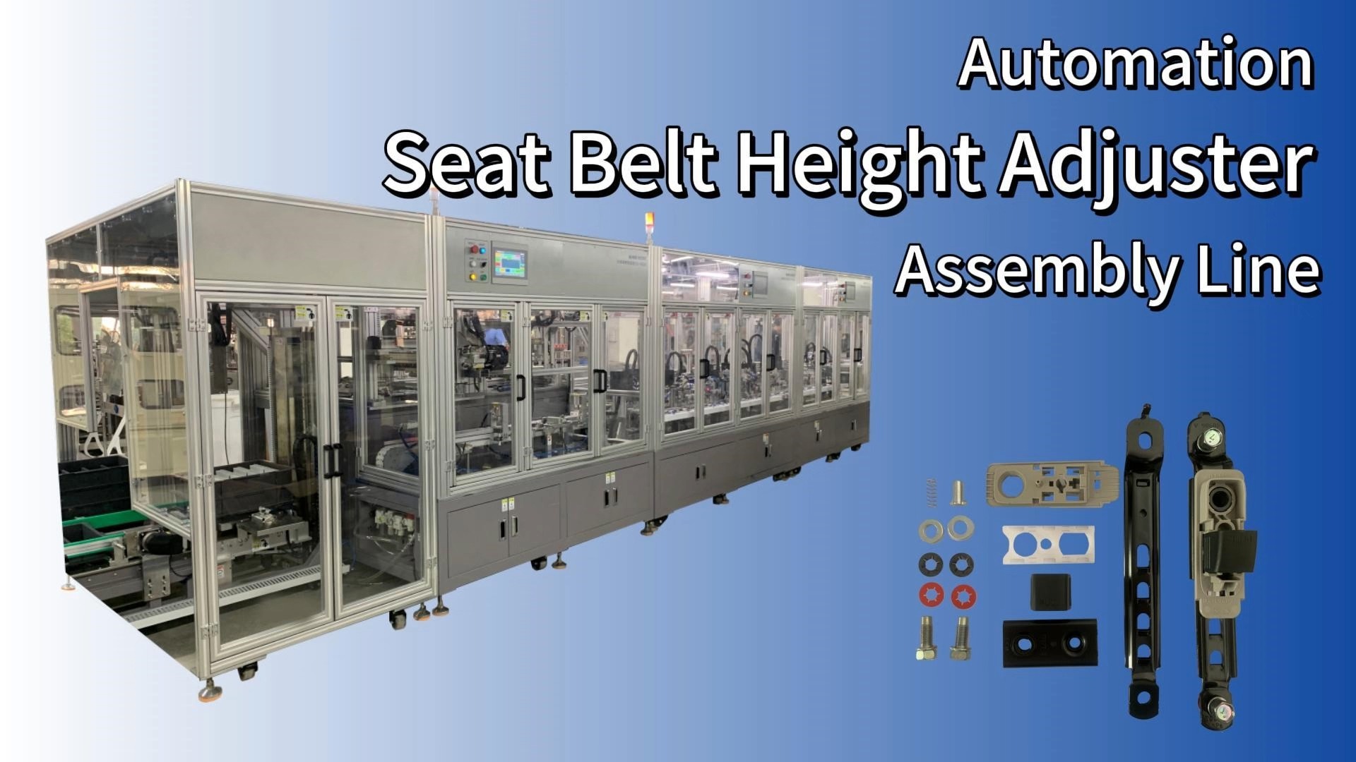 Automobile Seat Belt Height Adjuster Automatic Assembly Line 1