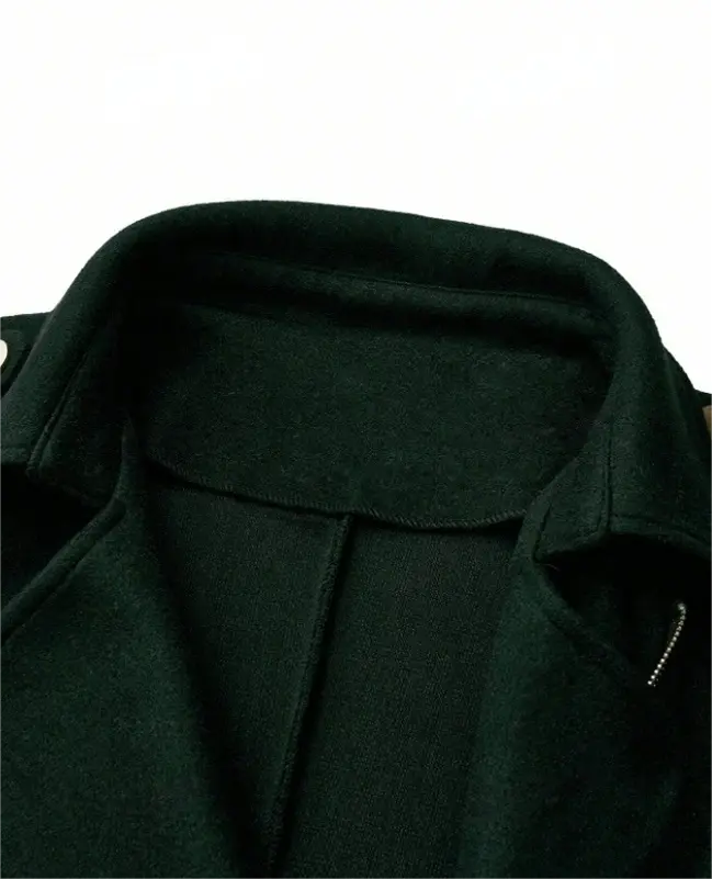 Wool Blend Trench Coat Womens Wholesale - DZX Apparel 5