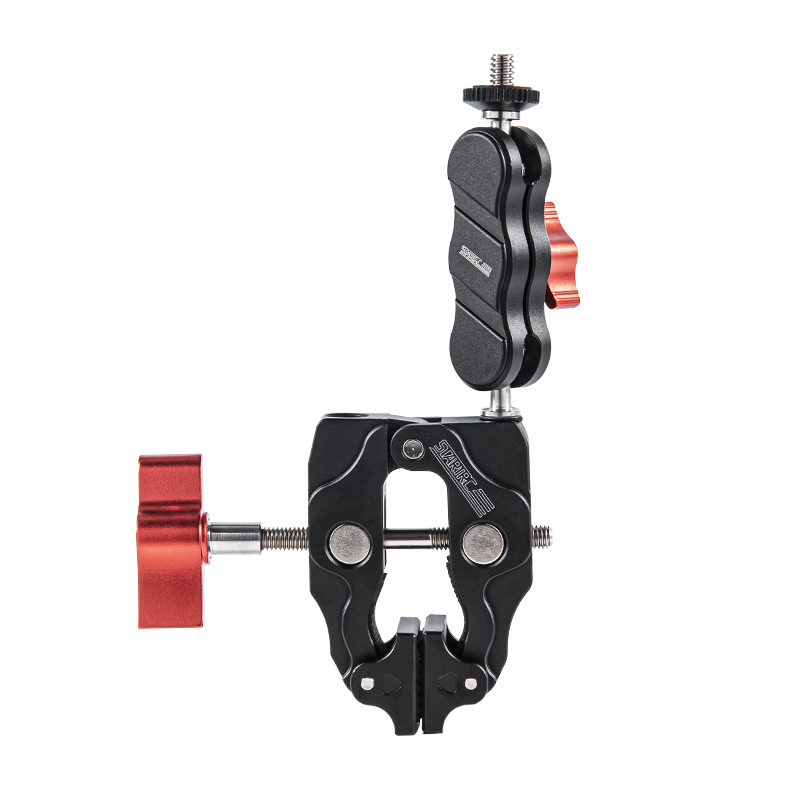 STARTRC PHOTO Soporte de cámara con súper abrazadera para cámaras de acción 3
