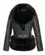 Womens Faux Leather Jacket Red Wholesale - DZX Apparel 2