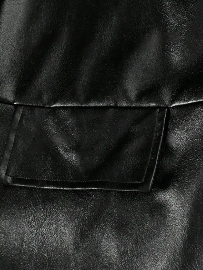 Plus Size Faux Leather Jacket Womens Wholesale - DZX Apparel 6