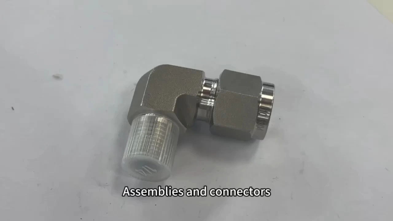 Nueva popularidad, codo de doble virola de acero inoxidable 304/316, alta calidad, 1/4, 3/8, 1/2, accesorios no estándar personalizables 1
