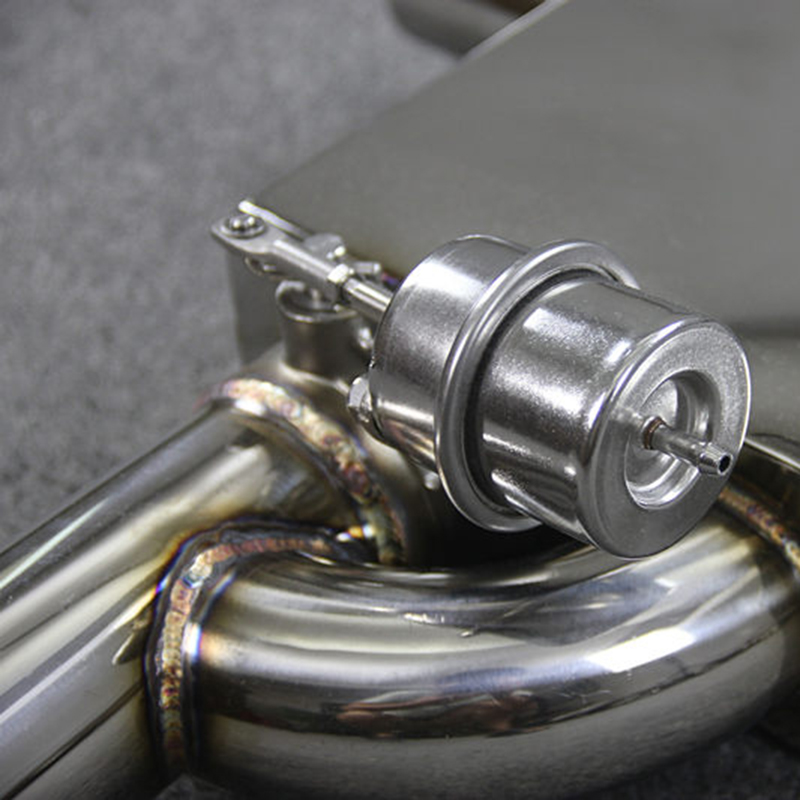 Automobile Universal Exhaust Muffler T Valve Modified Sound 51mm63mm70mm76mm 5
