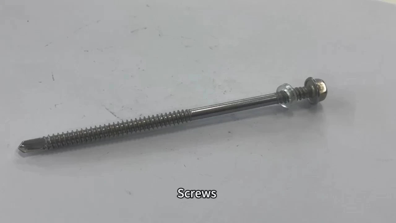 Tornillos autorroscantes de acero inoxidable 304 de calidad vendedora caliente tornillos de brida hexagonal con muestras gratuitas 1