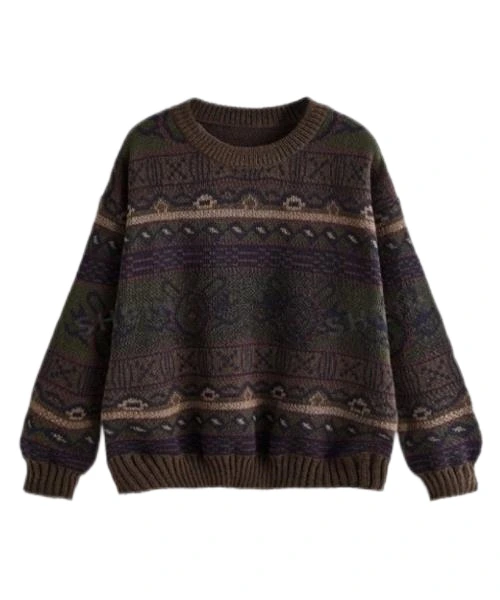 Women's Classic Patterned Sweater 1