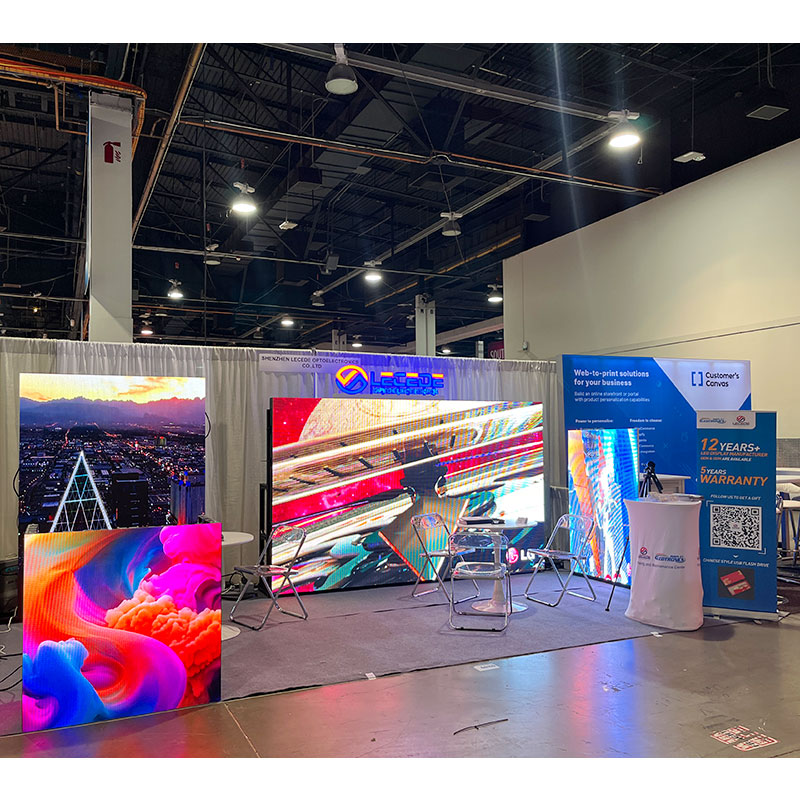 Led Poster Screen Portable UHD GOB1.25 Price For Exhibition 4