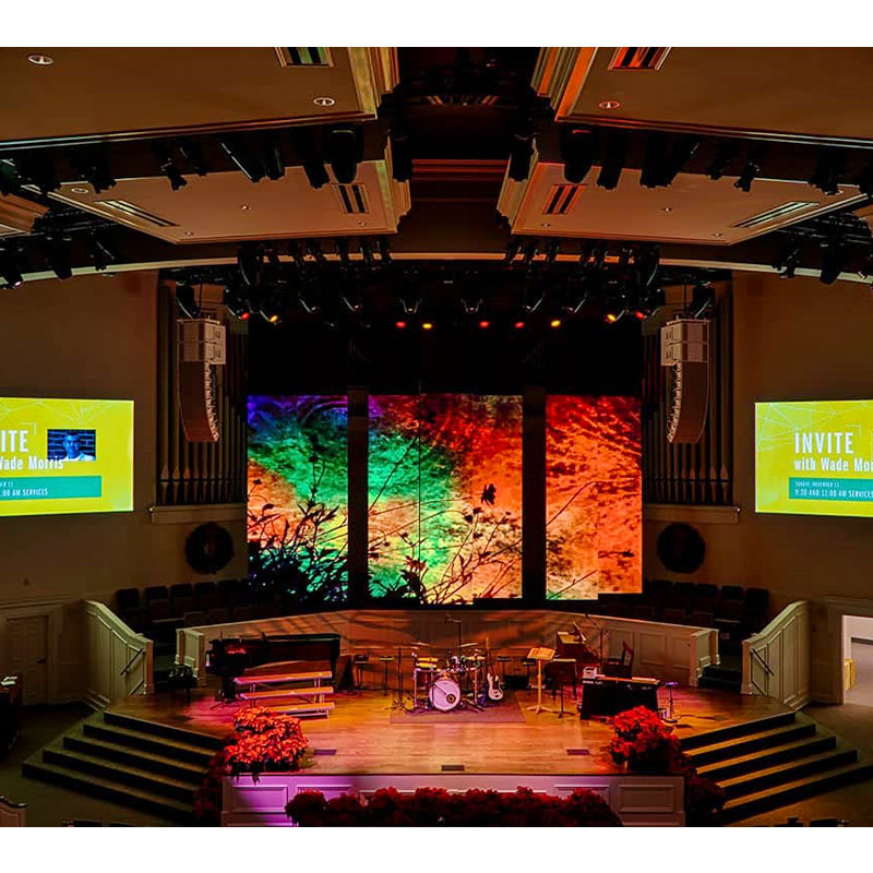 IGLESIA Flexible LED Display Events Eventos de eventos