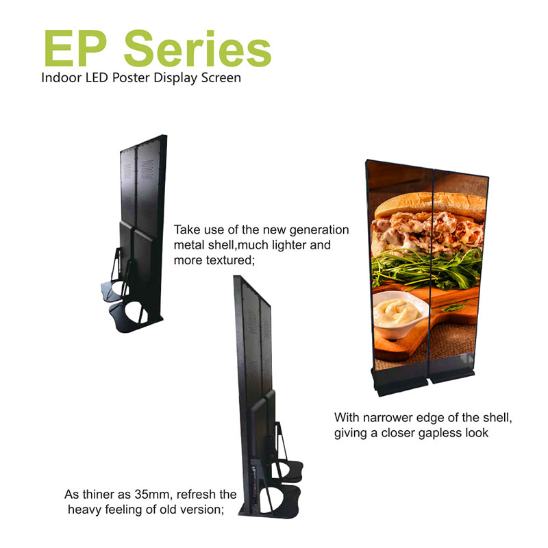 Led Display Poster P1.53 Wifi Control For Retail Store 7