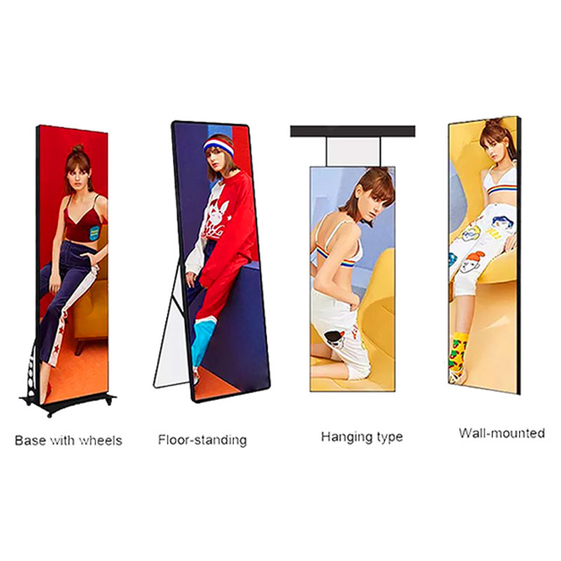 Led Display Poster P1.53 Wifi Control For Retail Store 6