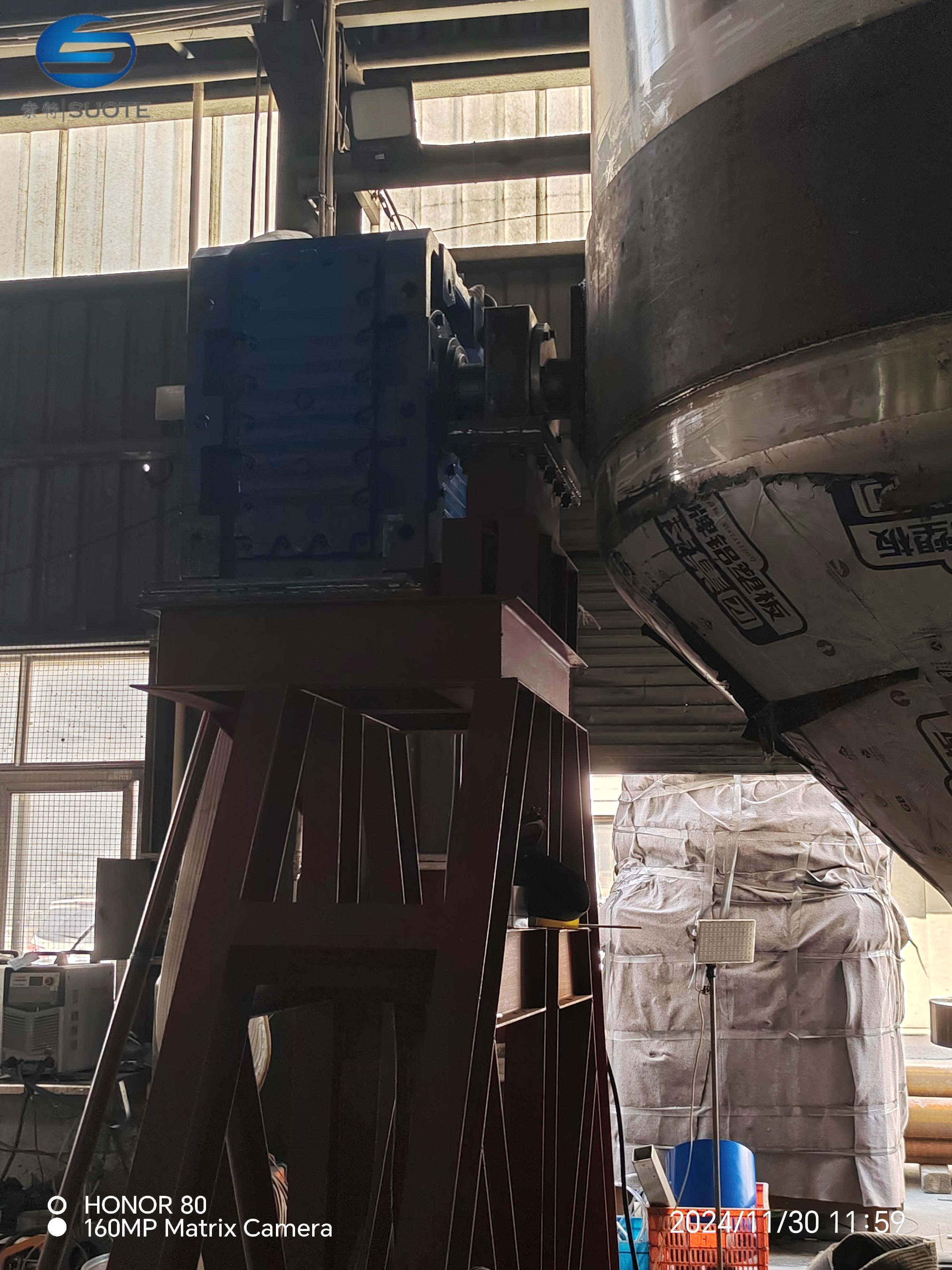 Customized 10T Continuous Stirred Tank Reactor New Industrial Design for Liquid Medium for Farm Industries Motor Core Component 6