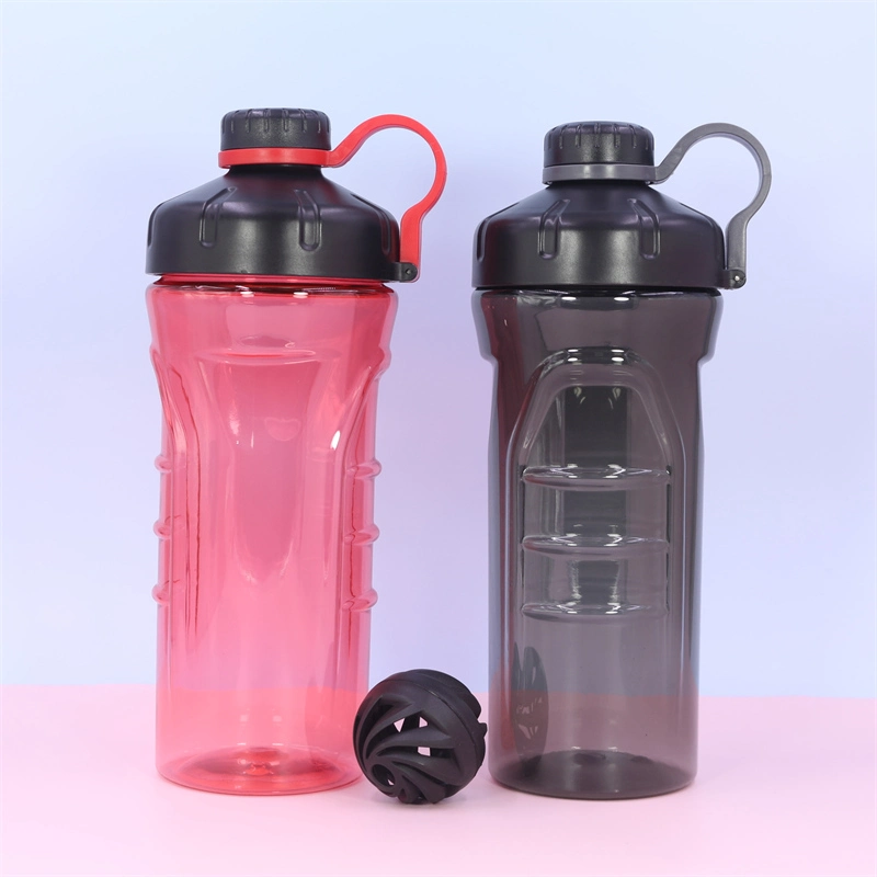 Bunte Sportwasserflasche von KingLine, Protein-Shaker-Flasche für unterwegs 1