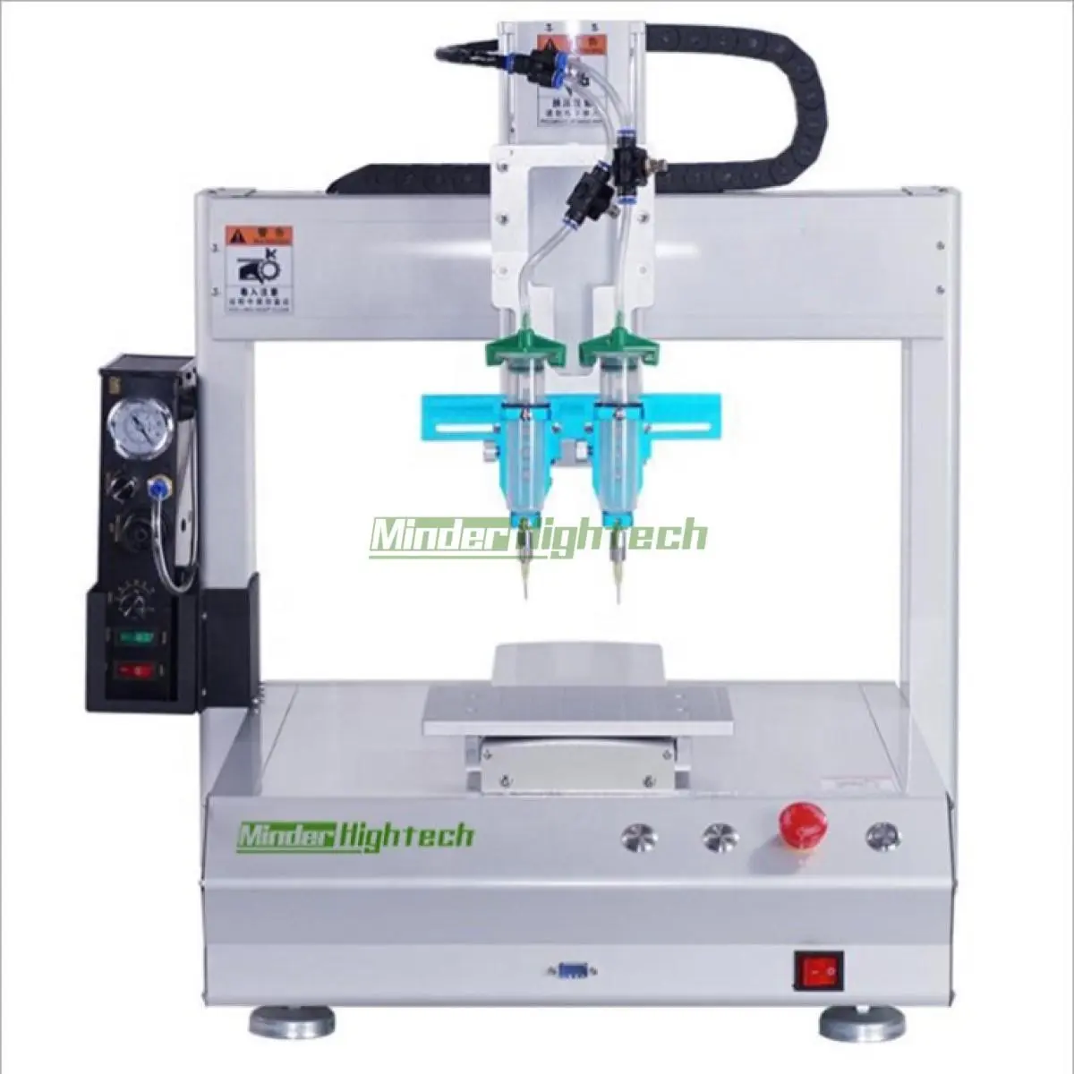 Syringe dispenser single Y dual syringe 1