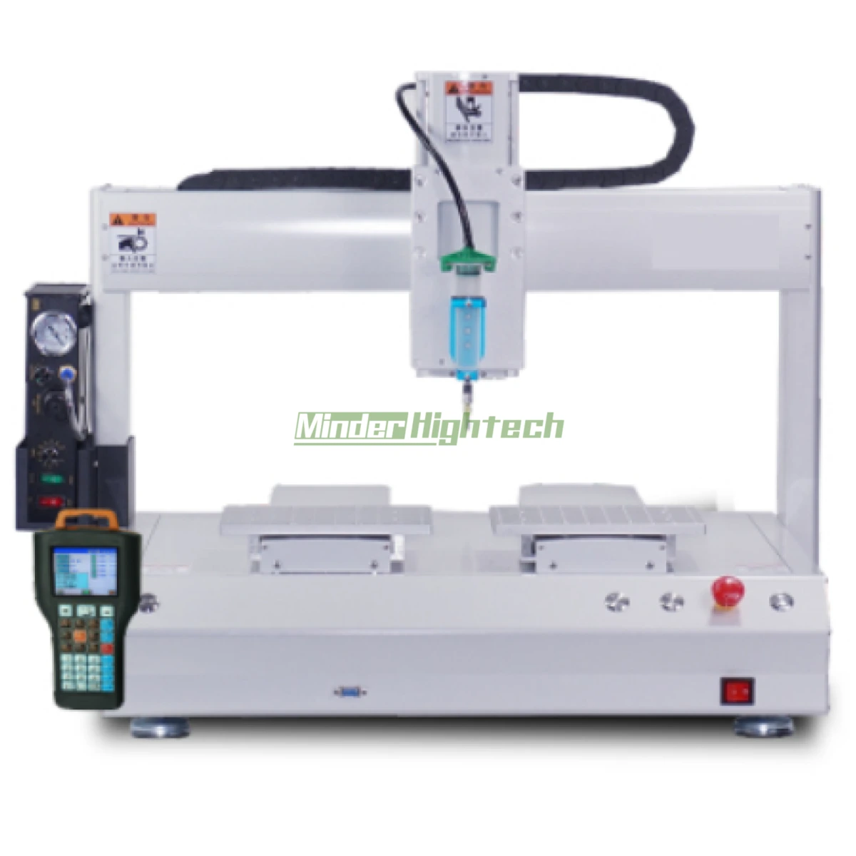 Syringe dispenser dual Y singe syringe 1