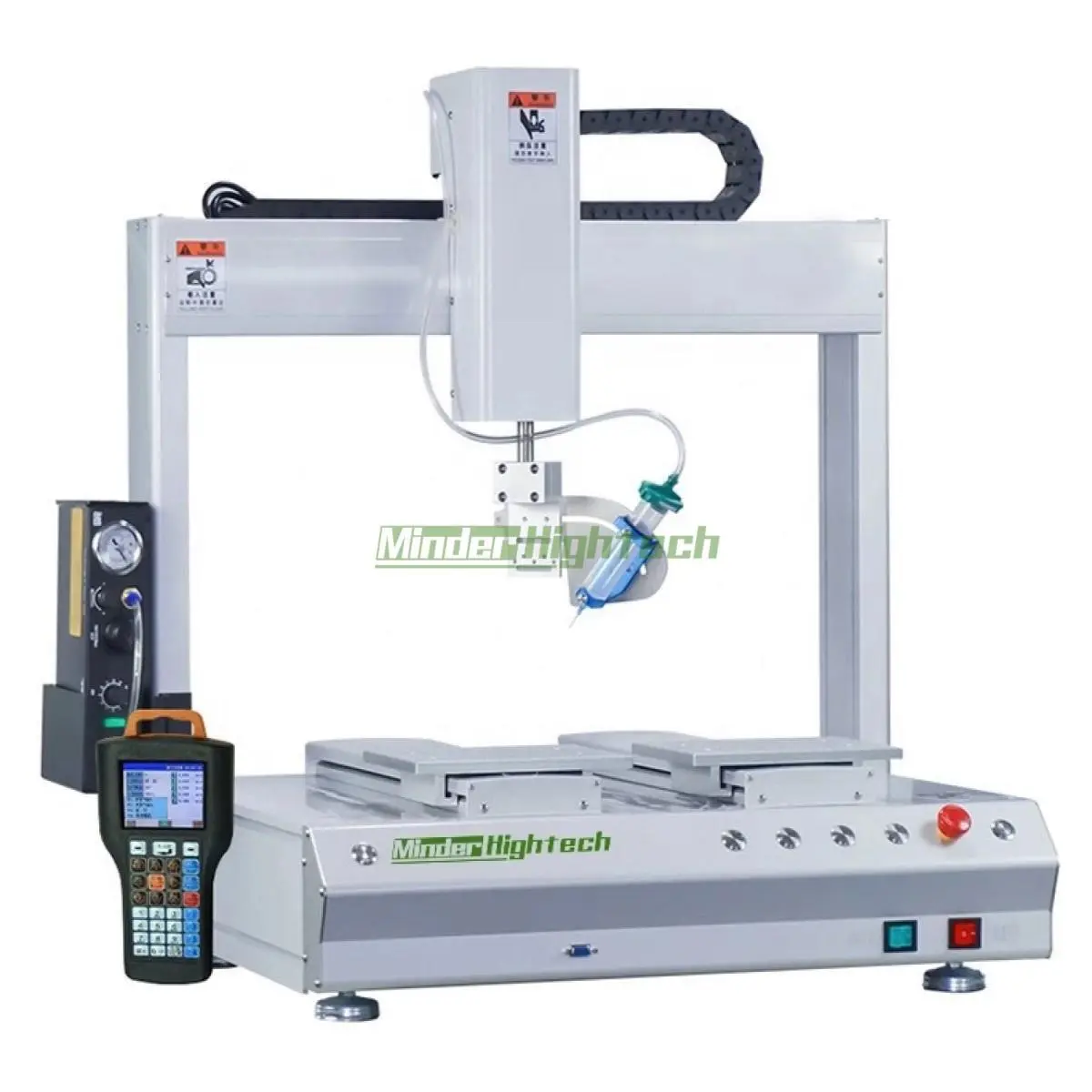 Syringe dispenser dual Y with R axis 1