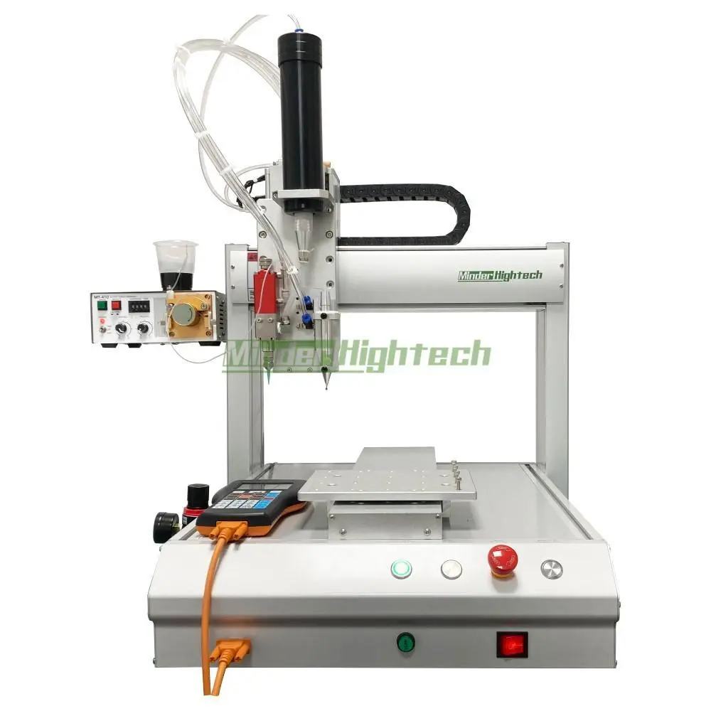 Rotary tubing dispenser for quick drying glue 1