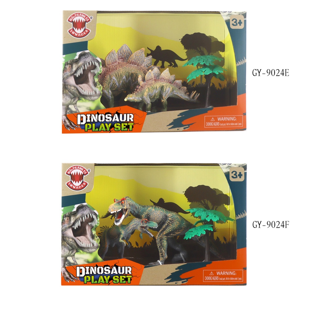 Colección de juguetes de plástico de dinosaurios para niños, venta al por mayor de juguetes de fábrica 3