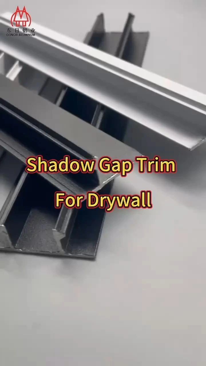 Double T Shape AluminumAlloy Suspended Ceiling Trim Strip 1