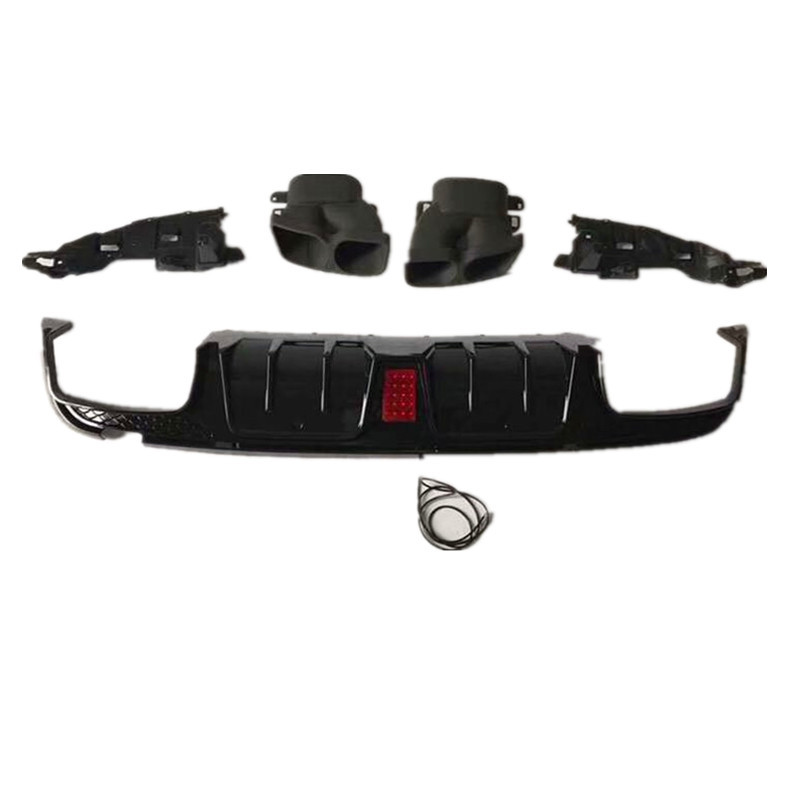 Tuyau d'échappement + diffuseur arrière pour classe C/E/S W205 W213 W222 S63 S65 1