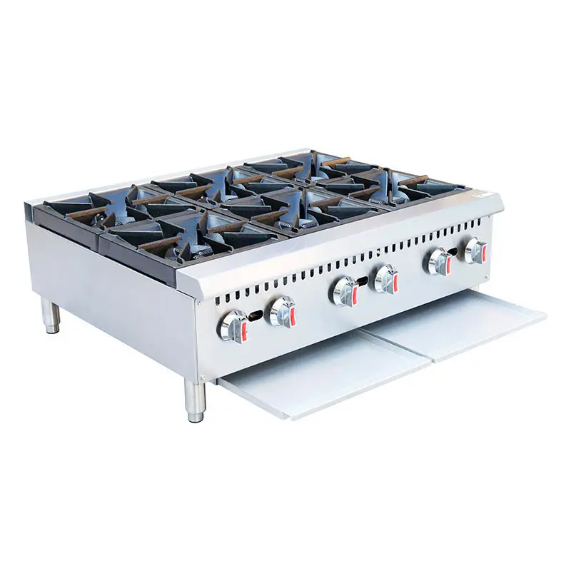 Countertop Range with Griddle for Commercial Use Factory 3