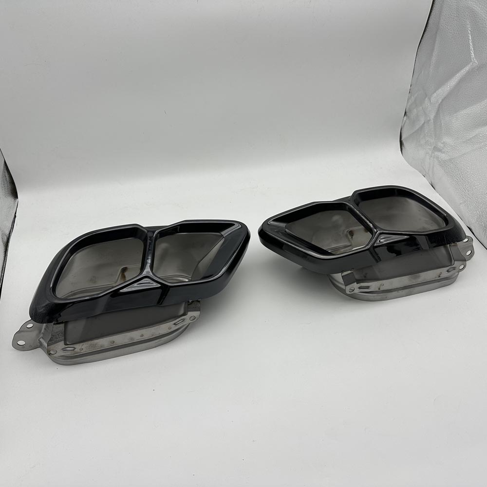 Stainless Exhaust Pipe Tip For BMW X5 G05 X6 G06 X7 G07 2019-2023 2