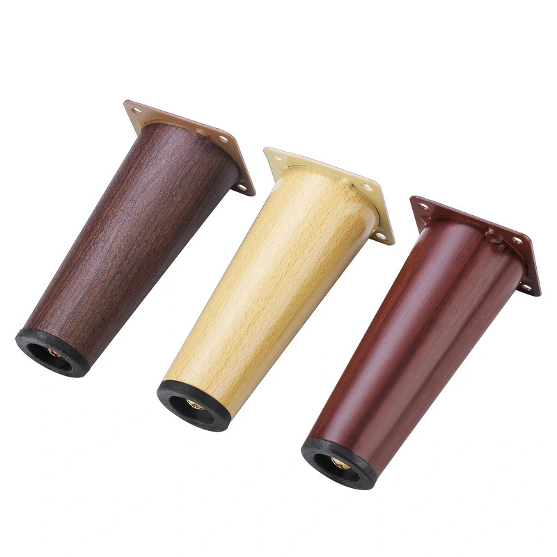 Durable Wood Grain Heat Transfer Printing Cabinet Legs – Stylish and Sturdy Metal Furniture Legs by ZHD 1