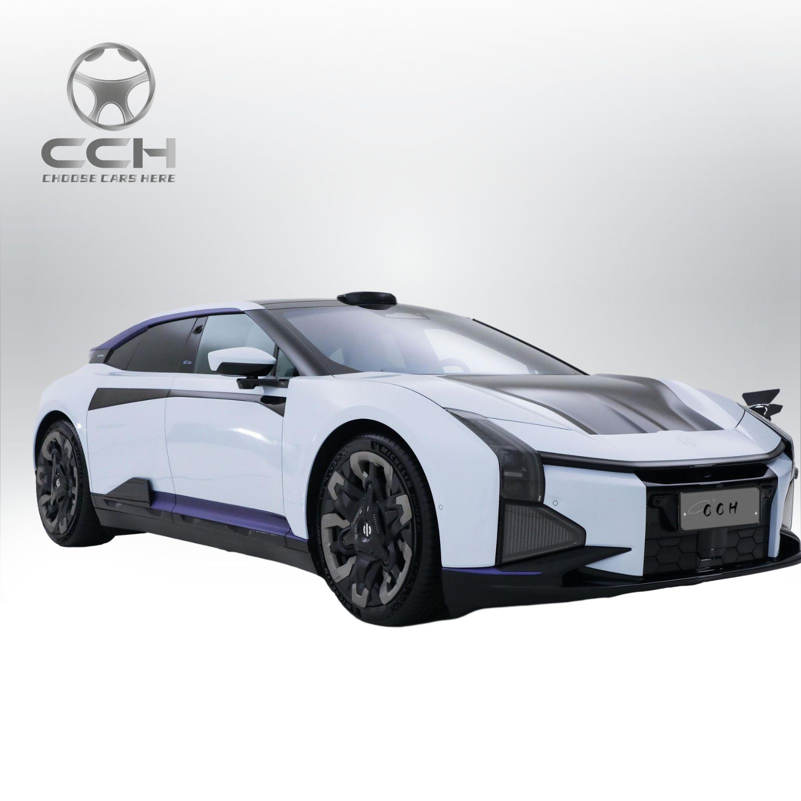 HiPhi Z 2023 Berline électrique avec 4 sièges double moteurs Vitesse maximale 200 km/h 4WD Batterie au lithium ternaire Voiture électrique pure à bas prix 3