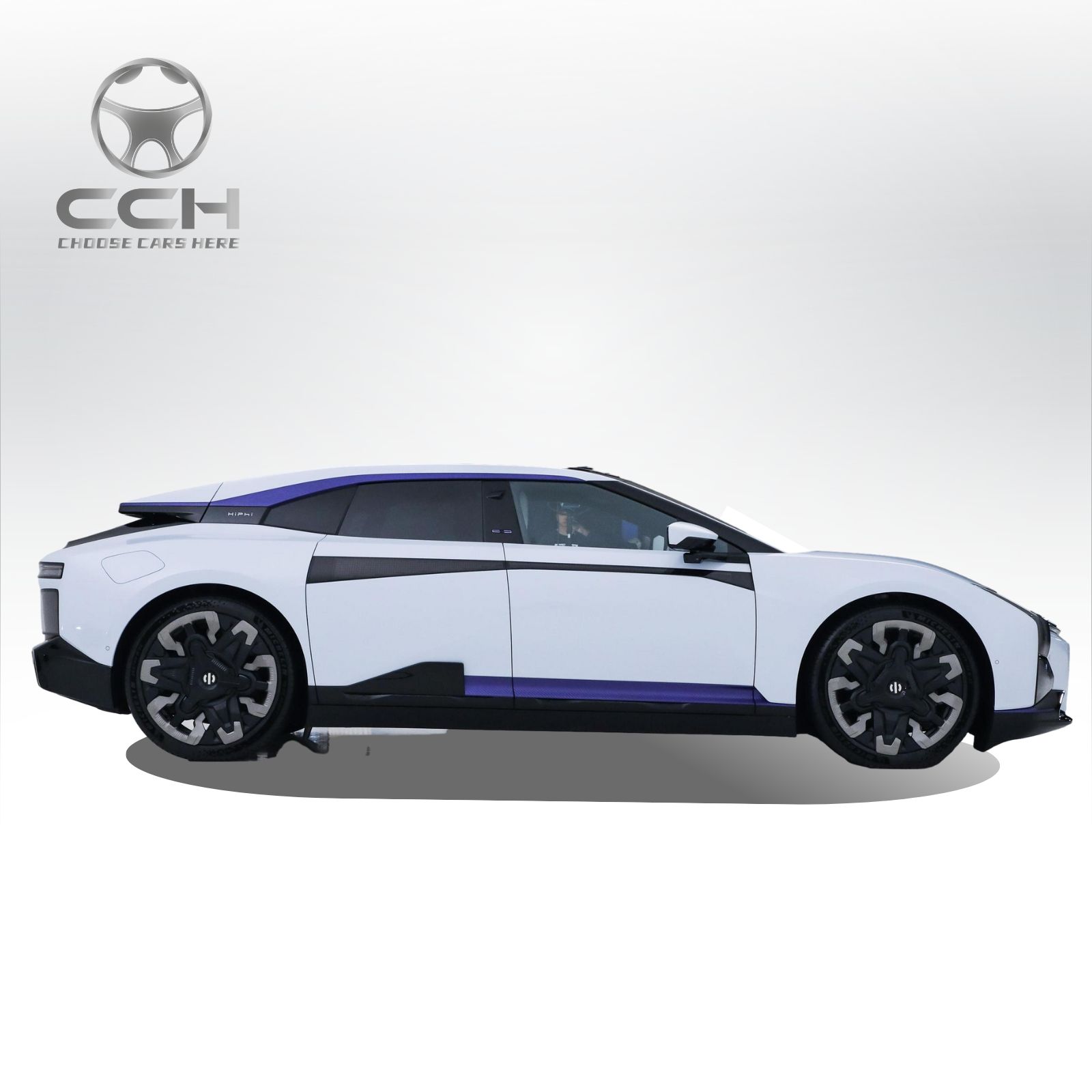 HiPhi Z 2023 Berline électrique avec 4 sièges double moteurs Vitesse maximale 200 km/h 4WD Batterie au lithium ternaire Voiture électrique pure à bas prix 6