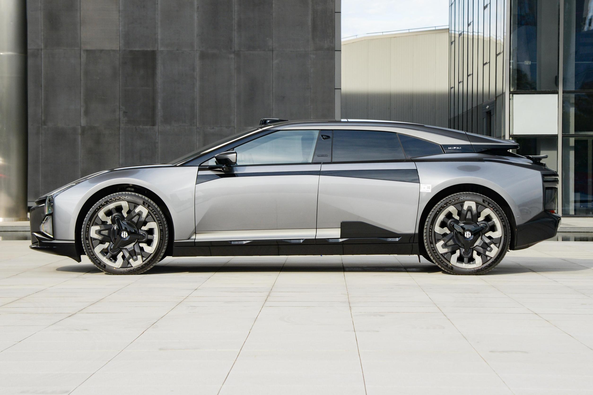 HiPhi Z 2023 Berline électrique avec 4 sièges double moteurs Vitesse maximale 200 km/h 4WD Batterie au lithium ternaire Voiture électrique pure à bas prix 9