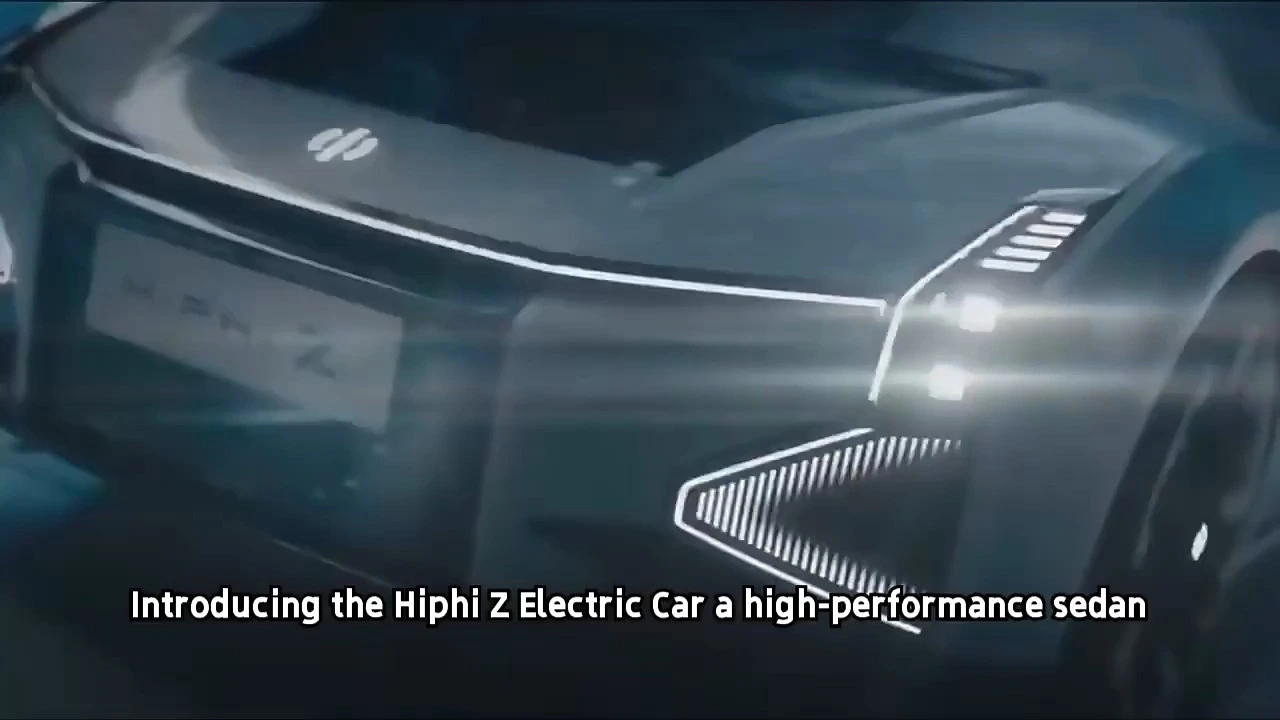 Sedán eléctrico HiPhi Z 2023 con motores duales de 4 asientos Velocidad máxima 200 km/h 4WD Batería de litio ternaria Coche eléctrico puro a precio económico 1