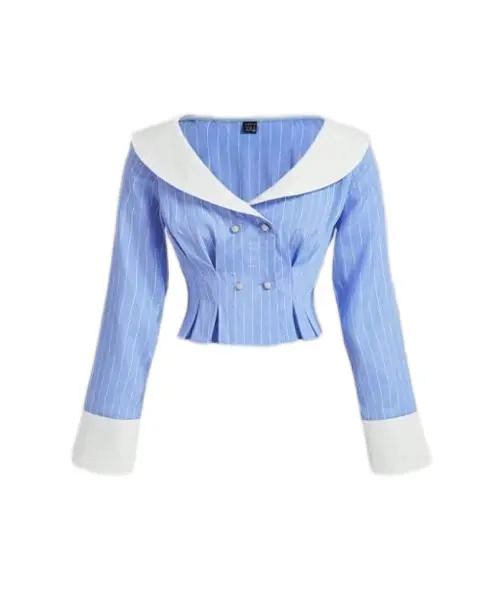 Short Sleeve Blouses for Wome by DZX Apparel 2