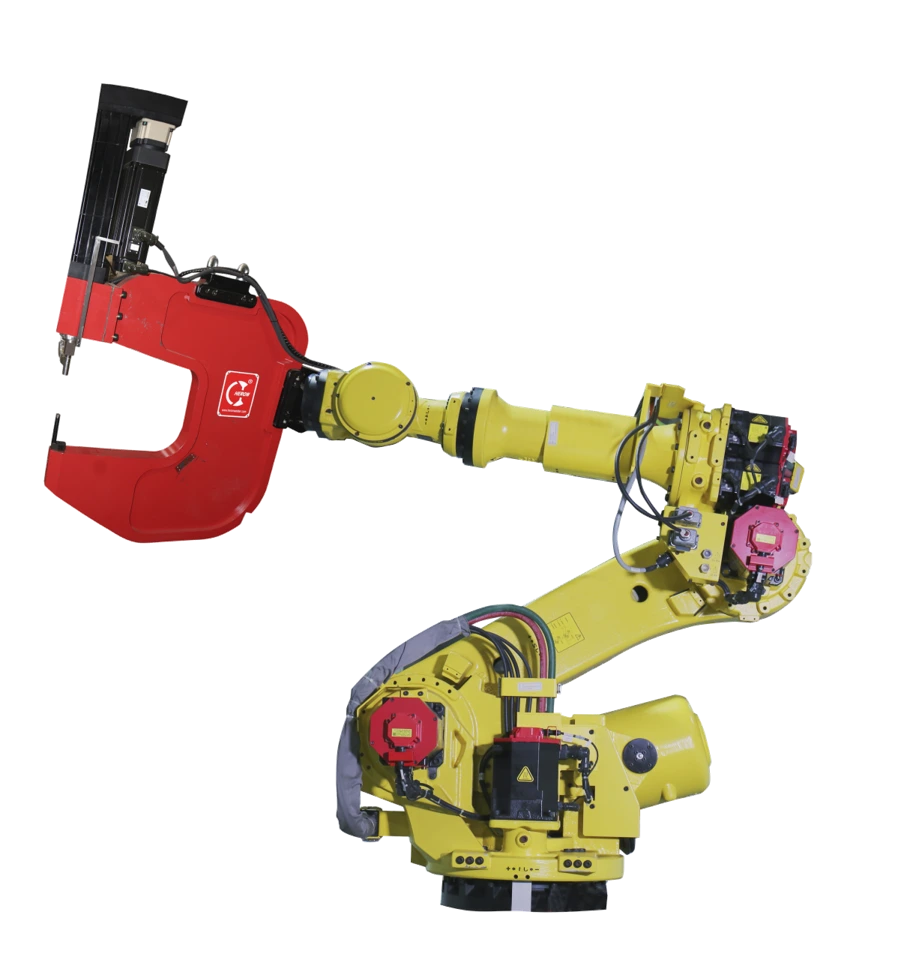 FSPR robotic system: The best way to solve the riveting problems of automotive roof component 1